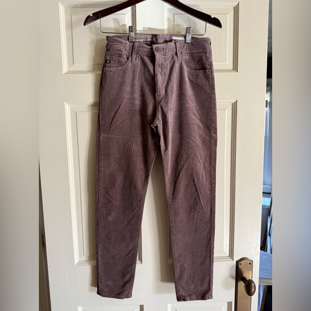 Anthropologie Pilcro High-Rise Stevie Ankle Petite High Rise Slim Straight